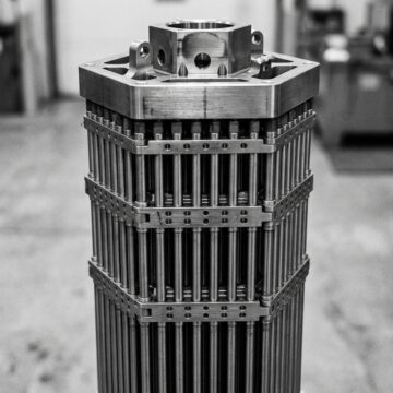 Black_white_fuel_assembly_nuclear_202607222206 Німеччина схвалила спільний проєкт Framatome та «Росатома» щодо виробництва ядерного палива